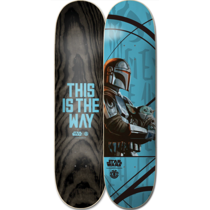 STARWARS x ELEMENT THE MANDALORIAN スケボー Element Star Wars Mandalorian Mando Child Deck Standard at Switch