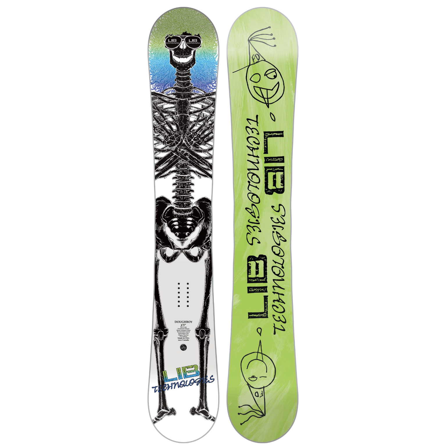 Lib Tech DOUGHBOY Snowboard 2024/25 Men's Boards at Switch