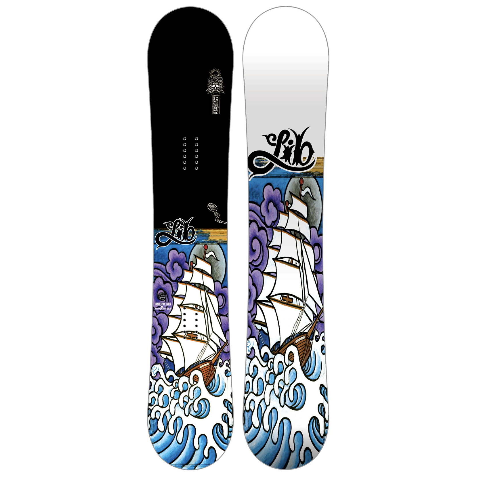 Lib Tech Jamie Lynn Twin 30yr Snowboard 2025/26 Men's Boards at