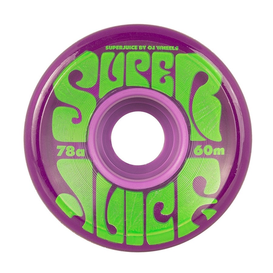 OJ Super Juice 78a (Purple) Wheels at Switch Skateboarding