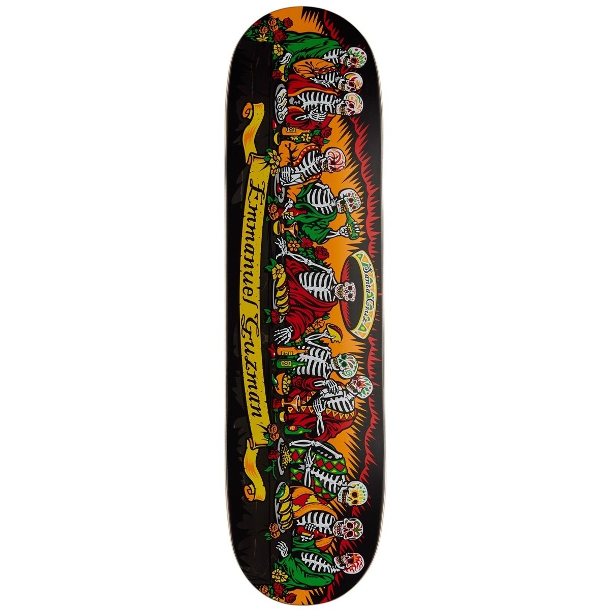 Santa Cruz Guzman Dining With The Dead Powerply Deck Shaped and