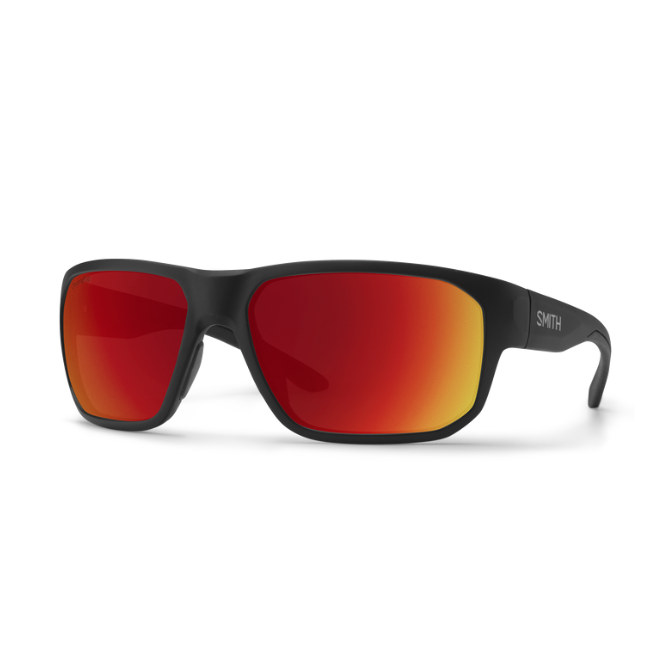 Smith Arvo (Matte Black/ChromaPop Polarized Red Mirror 