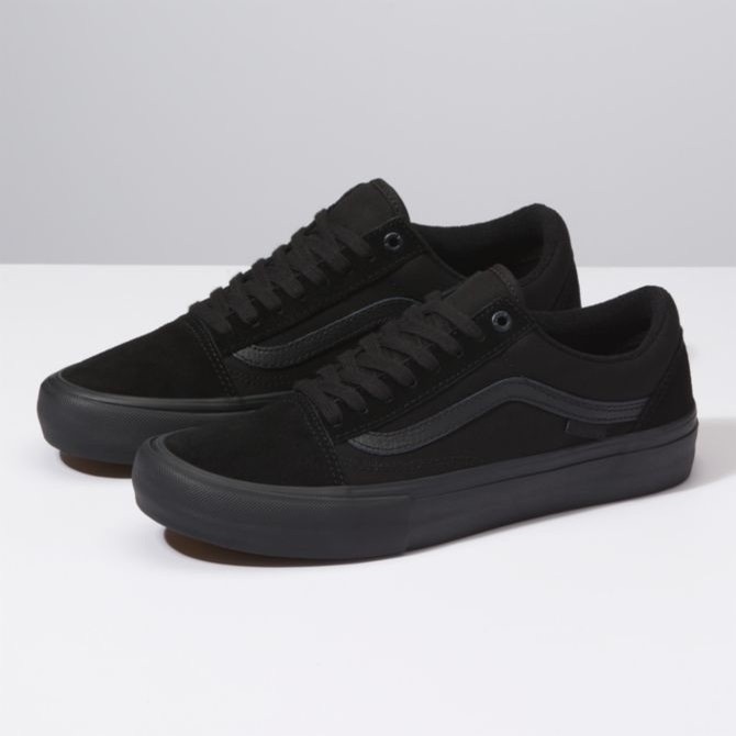 Vans Old Skool Pro (Blackout) Men's 