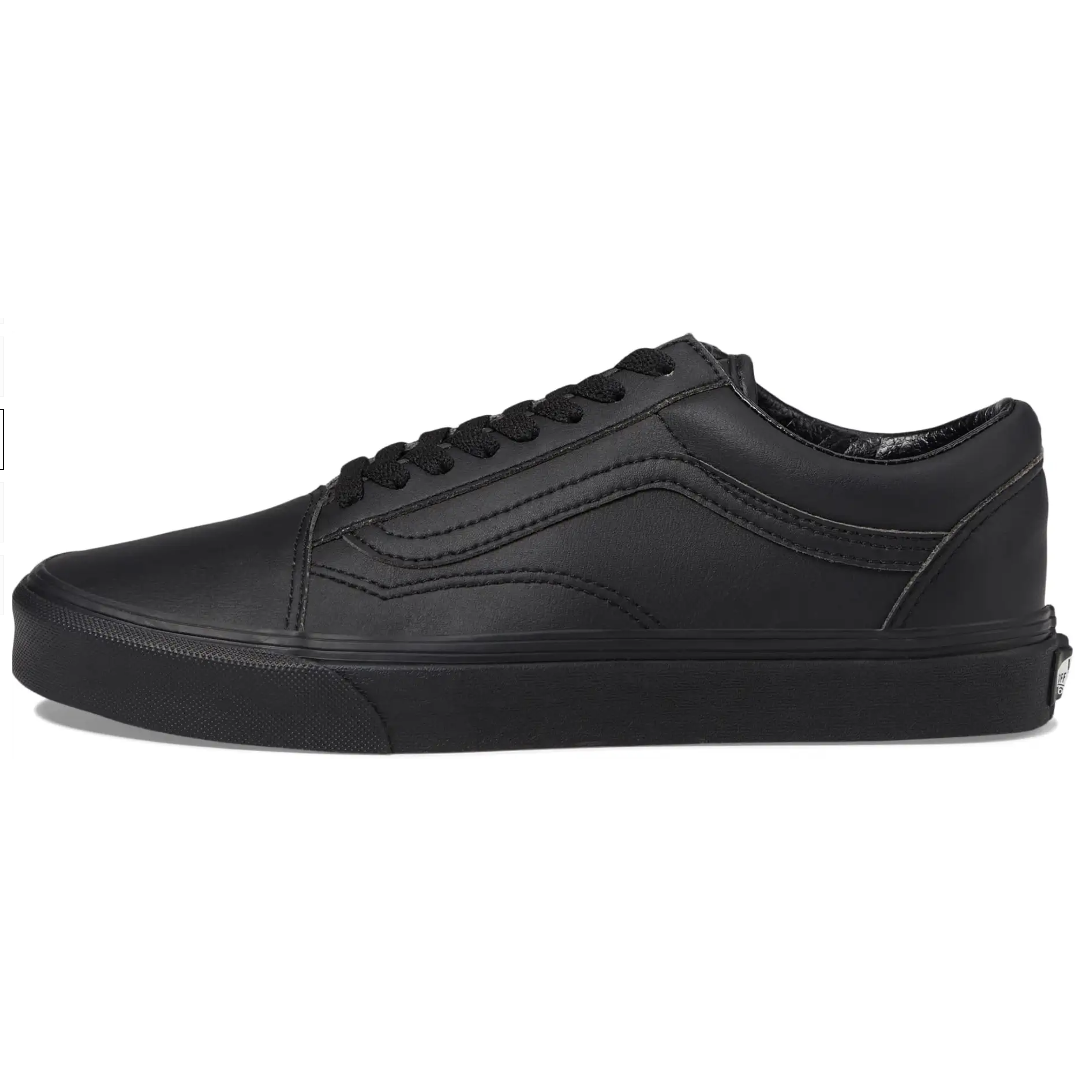 Vans Old Skool Classic Tumble (Black Mono) Casual Shoes at Switch 