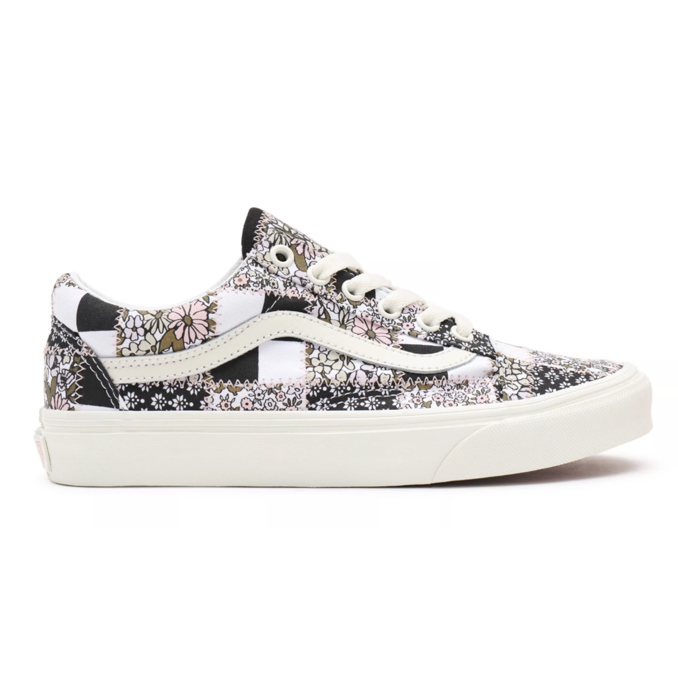 VANS SK8-Low Vintage Floral Marshmallow women skate shoes