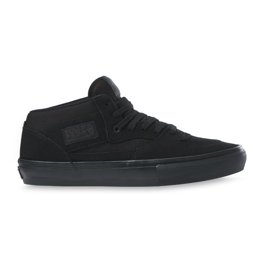 Vans Half Cab Skate (Black/Black) Men's Shoes Skate Shoes at Switch