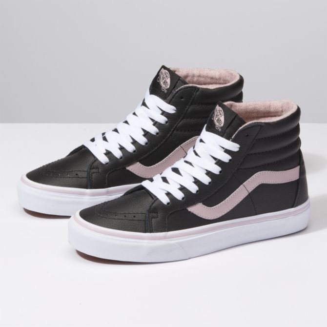 vans sk8 hi reissue leather