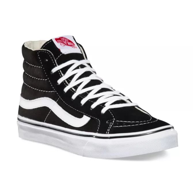 modus Elektropositief Storen Vans Sk8 Hi Slim (Black/White) Women's Shoes Casual Shoes at Switch  Skateboarding