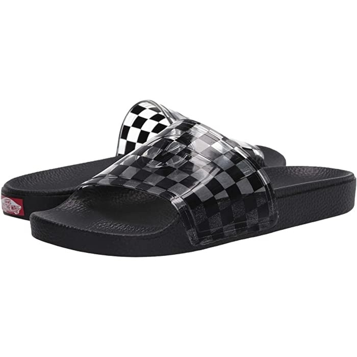 vans slides checkerboard