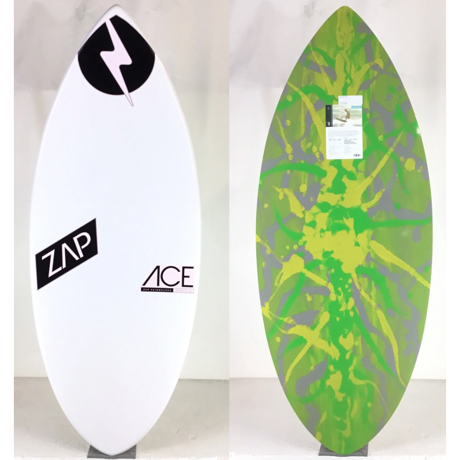 ZAP ACE 50.FIFTY スキムボード ホワイト Amazon.com : ZAP Ace Skimboard 50
