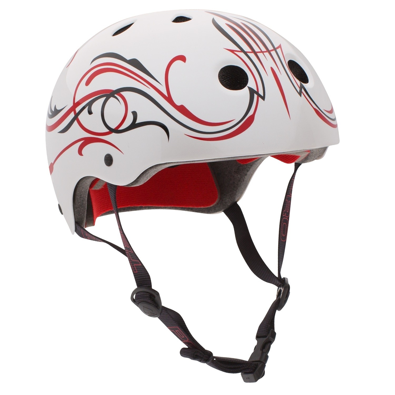 Protec Classic Skate Caballero Helmet (Pin Stripe) Helmets at Switch