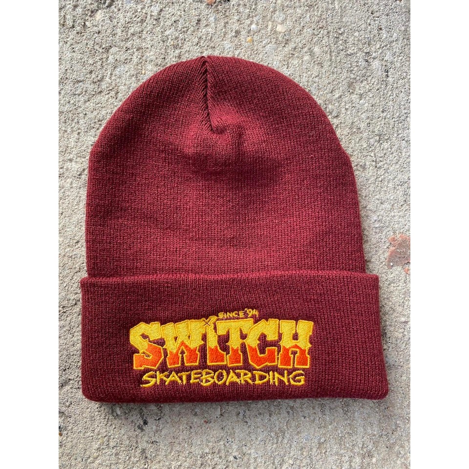 Switch Skateboarding Switch Yellow Logo 