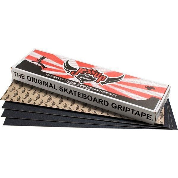 Jessup Skateboard Griptape Black Skateboarding Stickers & Grip Tape