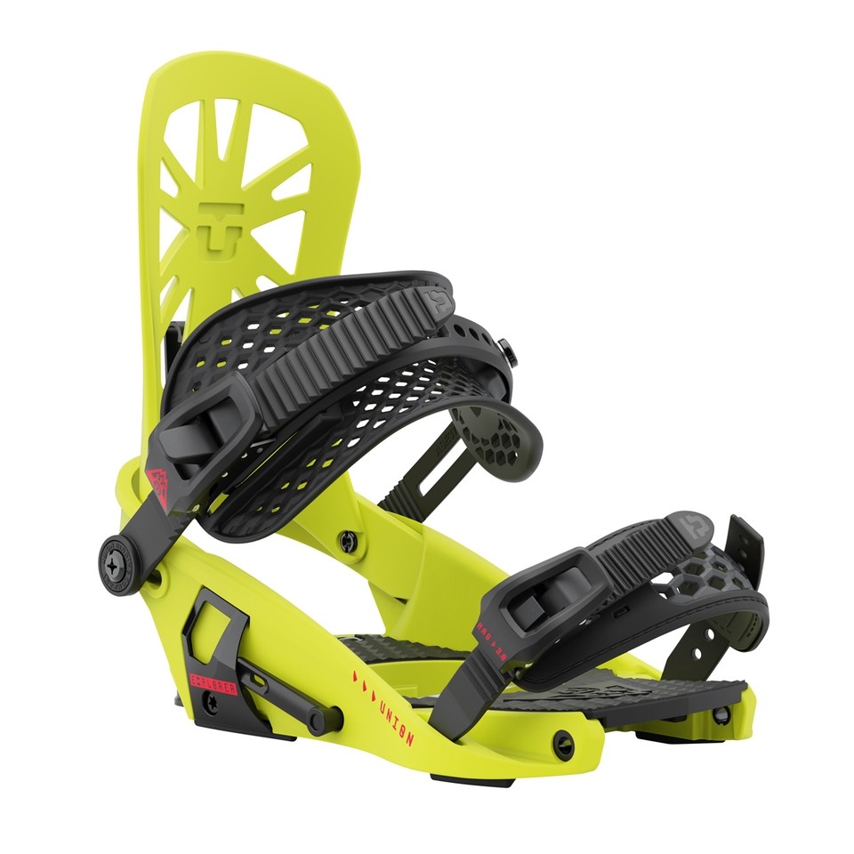 Union Binding Company Explorer Bindings (Florescent Yellow) Men's