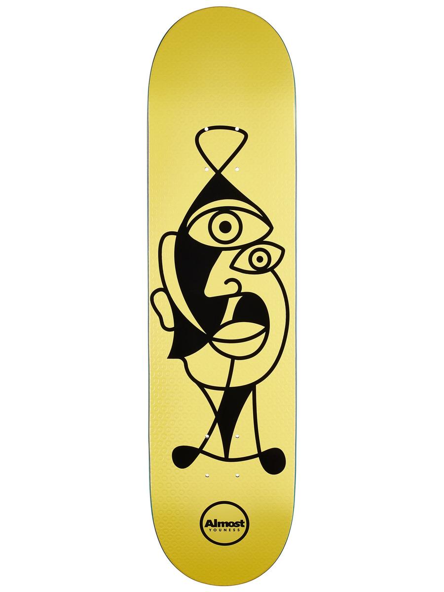 Almost Twisted Youness R7 Skateboard Deck Decks Pop Shape at TriStar