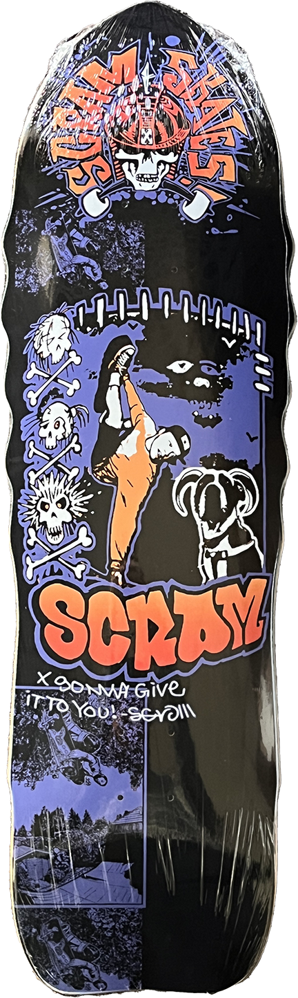 Scram Skates X Deck Shaped Decks at Tri-Star Skateboards