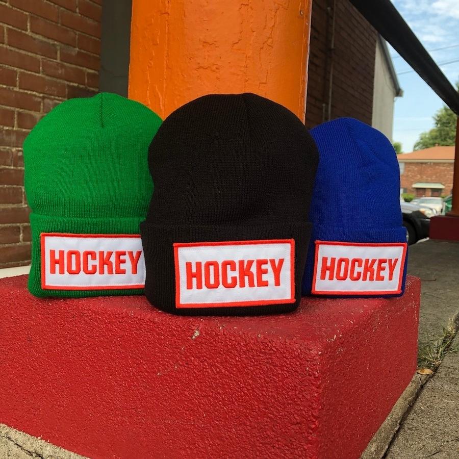 Hockey Hockey Patch Beanie Accesories Hats at TriStar Skateboards