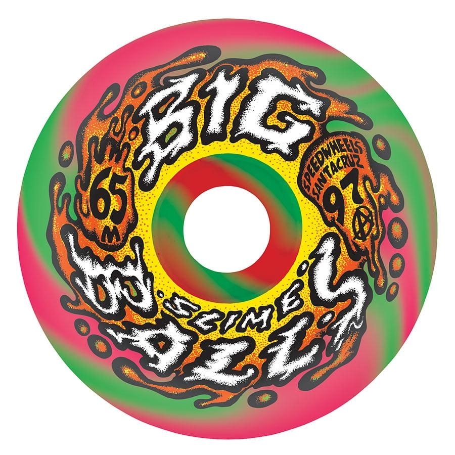 Slime Balls Big Balls Swirl Wheels Wheels Cruiser Wheels at TriStar
