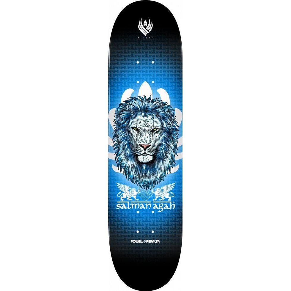 Powell Peralta Agah Lion 3 Flight Deck Decks Pop Shape at TriStar