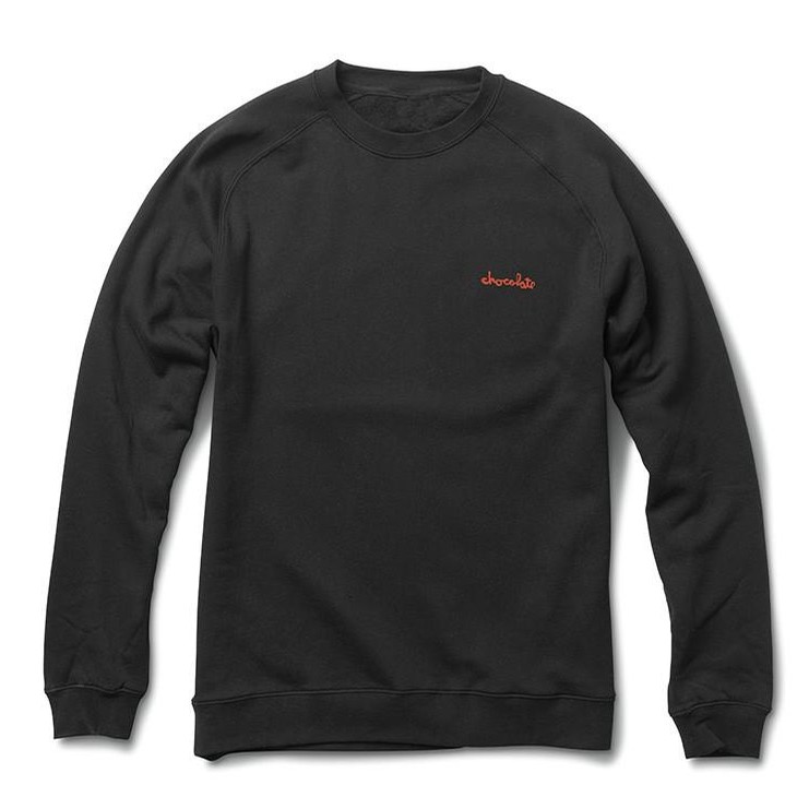 Chocolate Chunk Embroidered Crewneck Sweatshirt