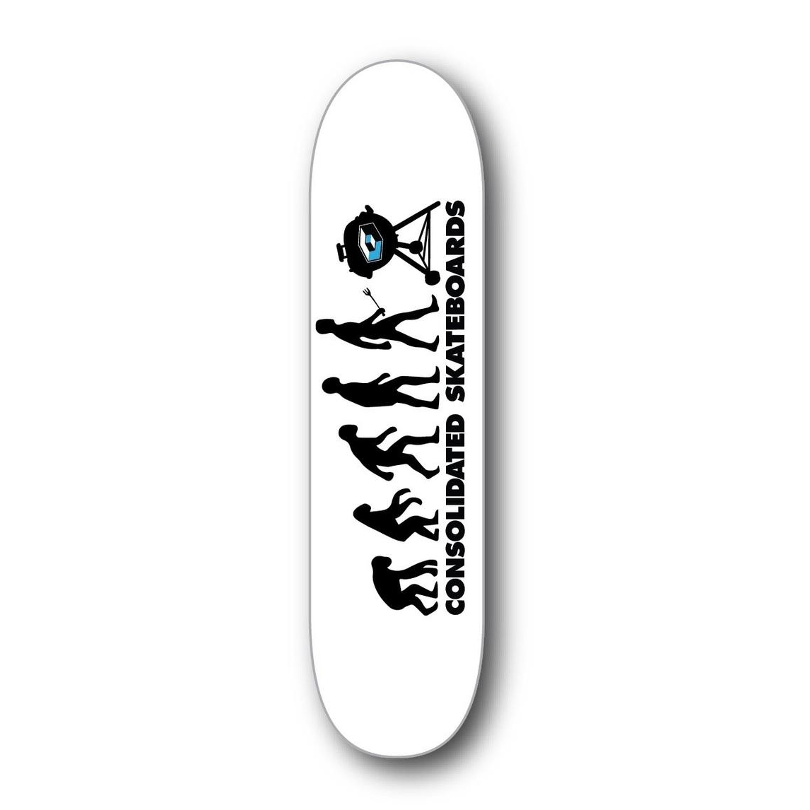 Consolidated Team BBQ Evolution Skateboard Deck Pop Shape at TriStar