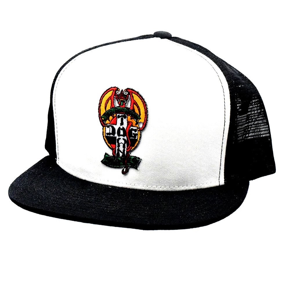 Dogtown Red Dog Patch Mesh Hat Accesories Hats at Tri-Star Skateboards