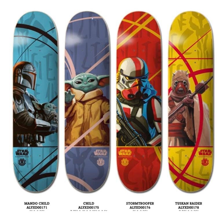 Element Star Wars Mando Child Deck at TriStar Skateboards