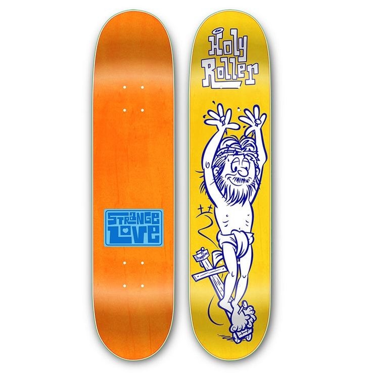 StrangeLove Holy Roller Skateboard Deck Decks Pop Shape at TriStar