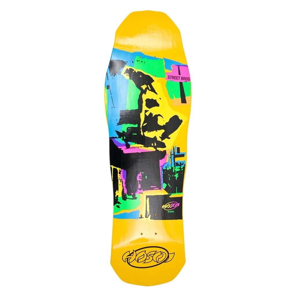 Hosoi Skateboards Pop Art 87 Deck (Large) Decks Shaped Decks at Tri