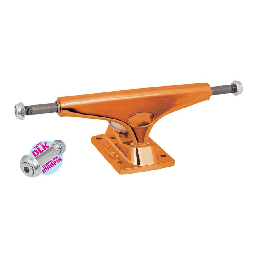 Krux Krome Orange DLK Standard Trucks Skateboard Trucks at TriStar