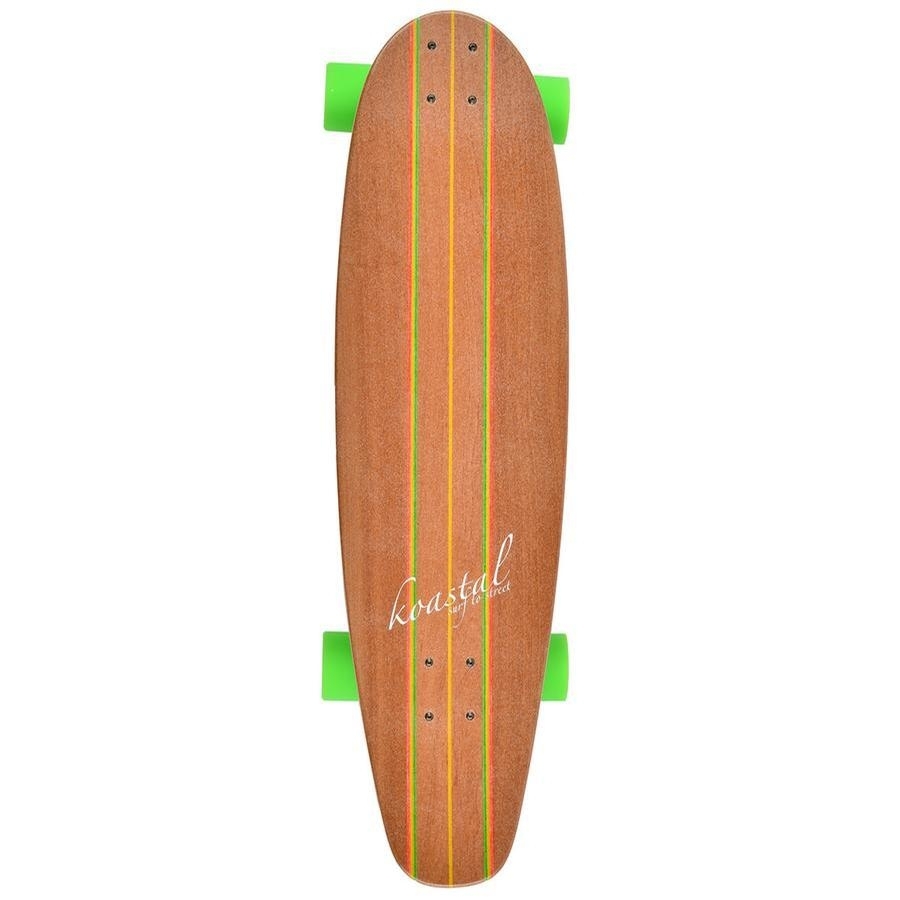 Koastal Longboards Koastal Rasta Complete Cruiser Longboard Completes at TriStar Skateboards
