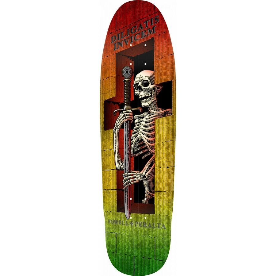Powell Peralta Diligatis Skelly Fun Skateboard Deck Decks Shaped Decks at TriStar Skateboards