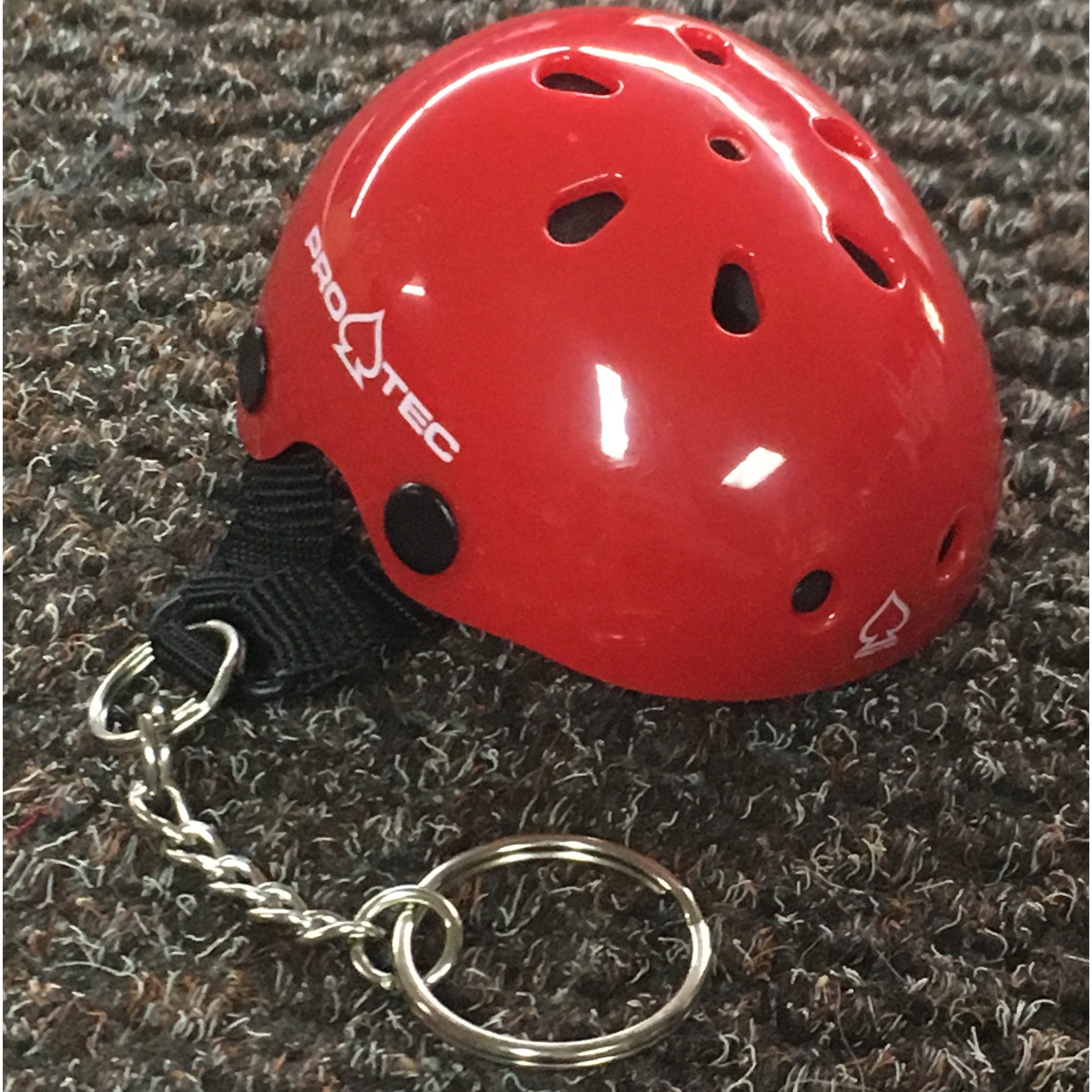 bike helmet keychain