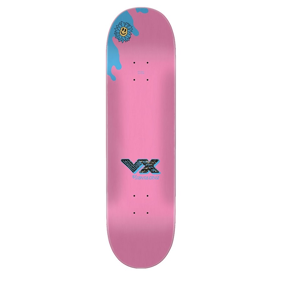 Santa Cruz Baked Dot VX Deck Decks Pop Shape at TriStar Skateboards