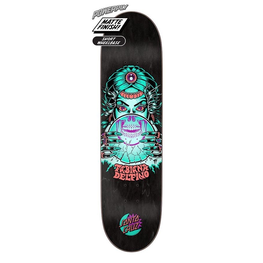 Santa Cruz Fabiana Delfino Fortune Teller Powerply Skateboard Deck