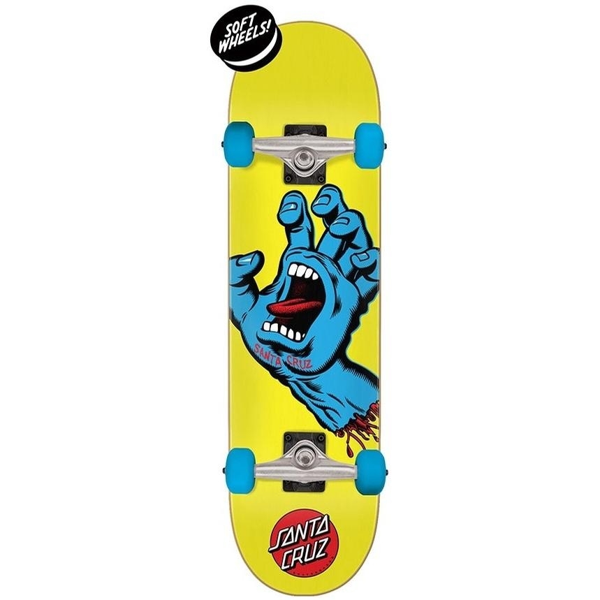Santa Cruz Screaming Hand Mini Sk8 Skateboard Complete Skateboard Completes  at Tri-Star Skateboards