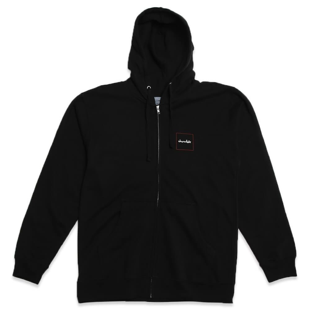 Two Tone Square Zip-Up Sweatshirt