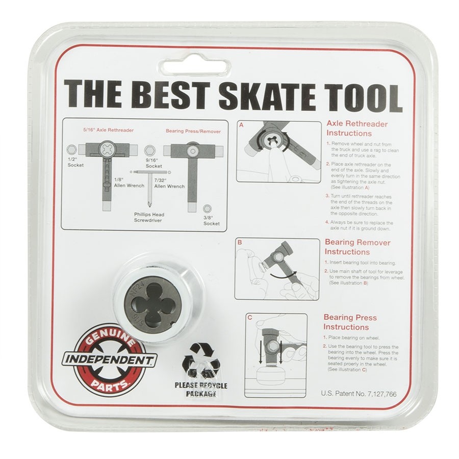 Independent Genuine Parts White Best Skate Tool ACCESSORIES Skate
