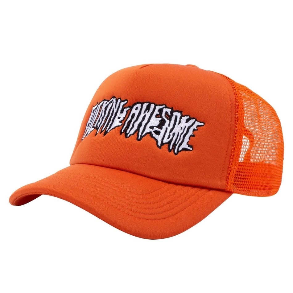 Fucking Awesome Stretched Stamp Mesh Snapback Hat Accesories