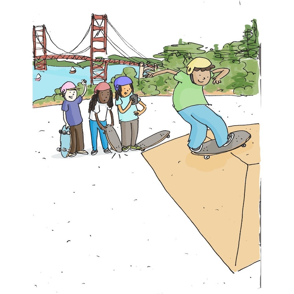 Skateman LLC My First Skateboard Book ACCESSORIES Miscellaneous at Tri