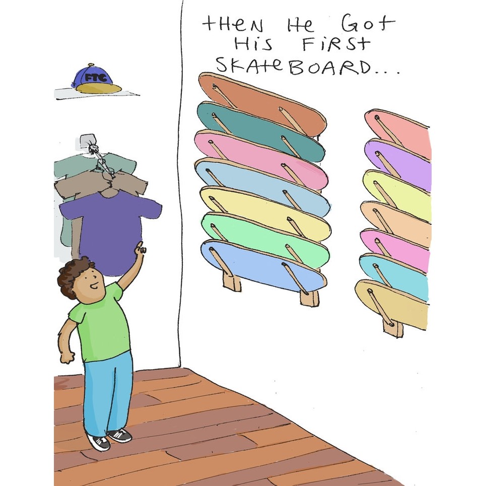 Skateman LLC My First Skateboard Book ACCESSORIES Miscellaneous at Tri