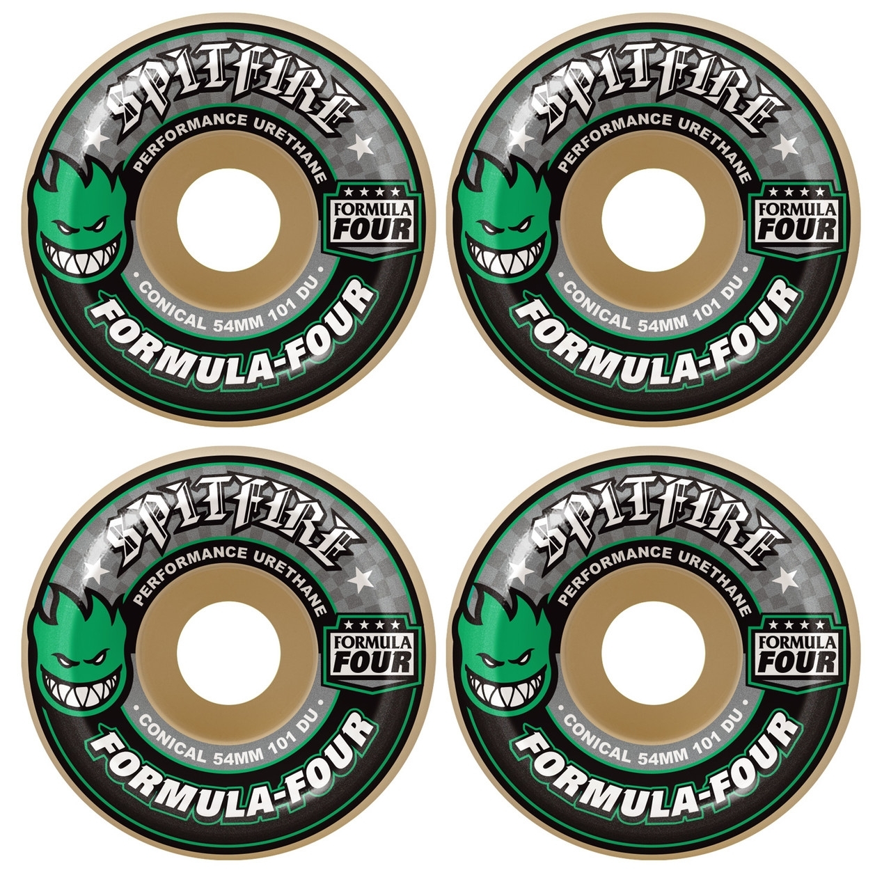 Spitfire Formula Four Conical Wheel Wheels Street/Park Wheels at Tri