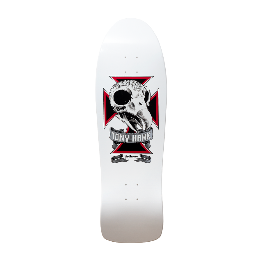 Birdhouse Tony Hawk Skull 2 Old School Shaped Decks at TriStar Skateboards