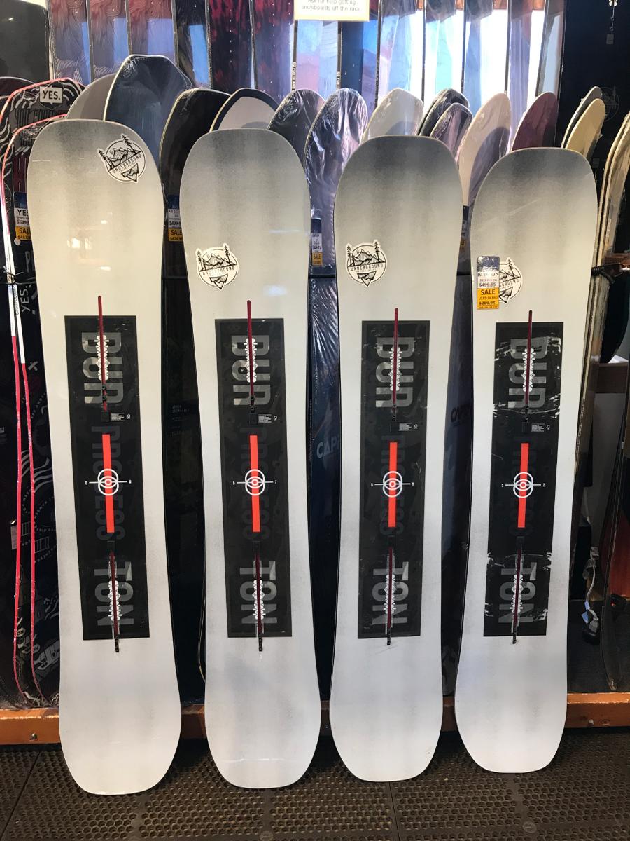 Burton Snowboards 2019 Process (Used Demo) at Underground Snowboards