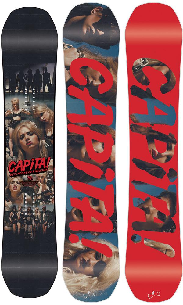 Capita 2016 Defenders of Awesome Snowboards at Underground Snowboards