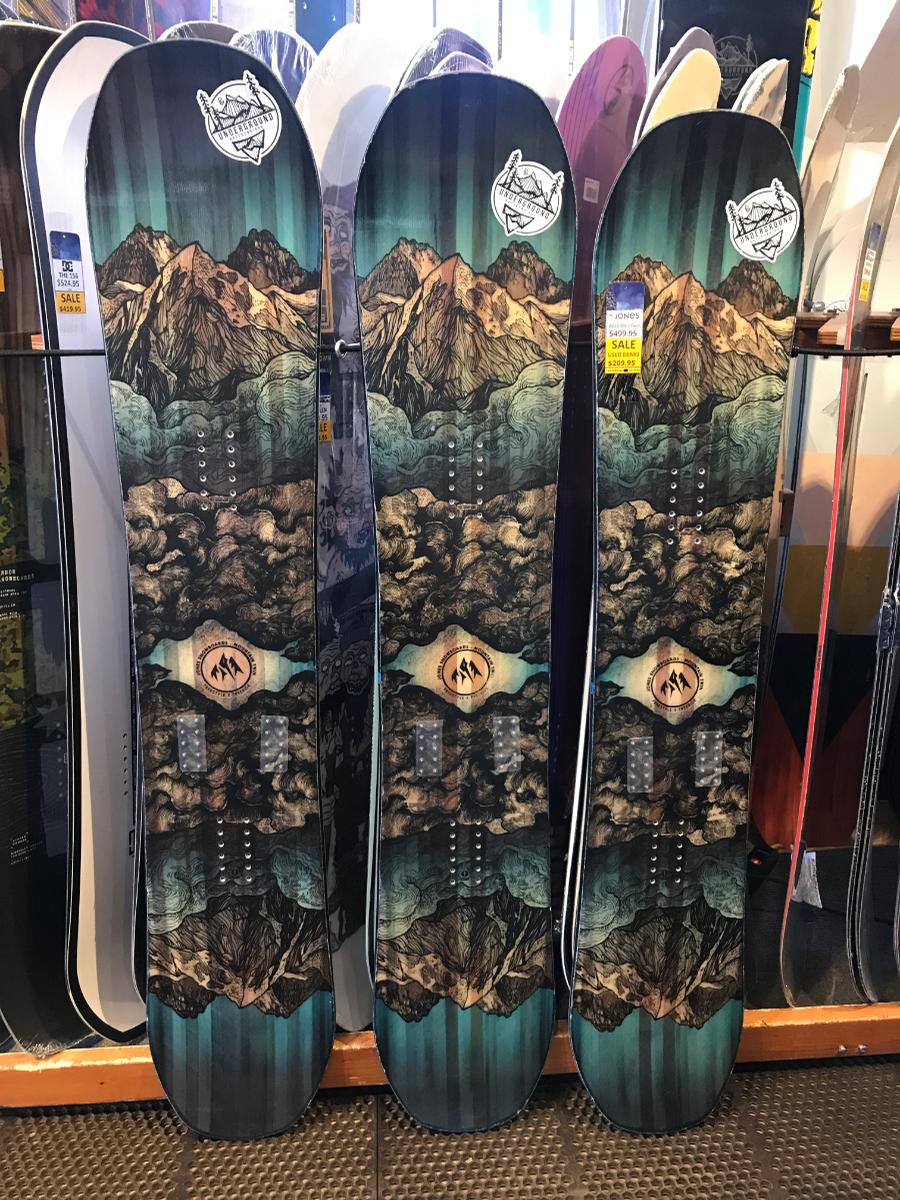 Jones Snowboards 2019 Mountain Twin (Used Demo) at Underground