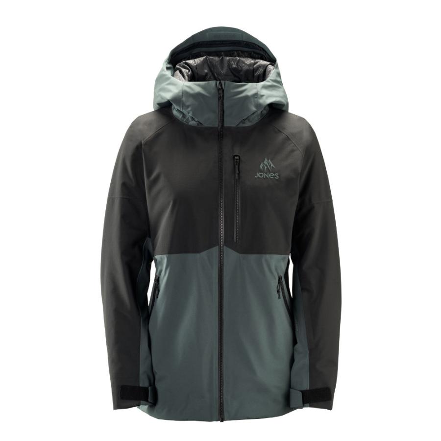 100%正規品 Jones Snowboards W's MTN Surf Recycled Jacket (Dawn Blue Mサイズ