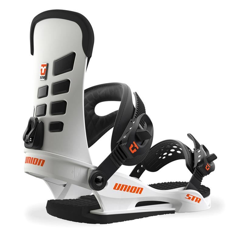 Union 2018 STR White Bindings at Underground Snowboards
