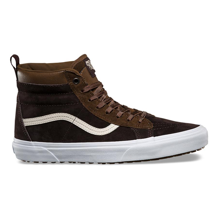 Vans sk8 hi shop mte dark earth/seal brown