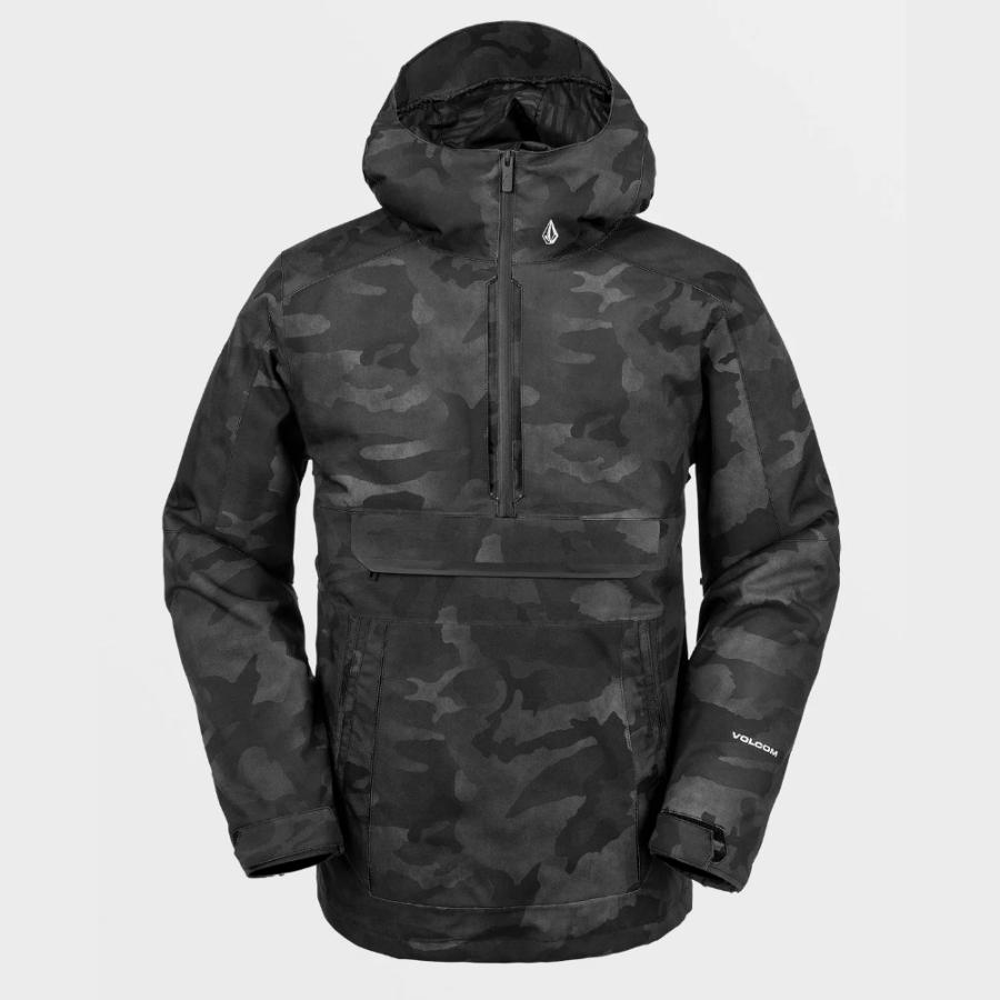 Volcom Brighton Pullover (Black Camo) at Underground Snowboards